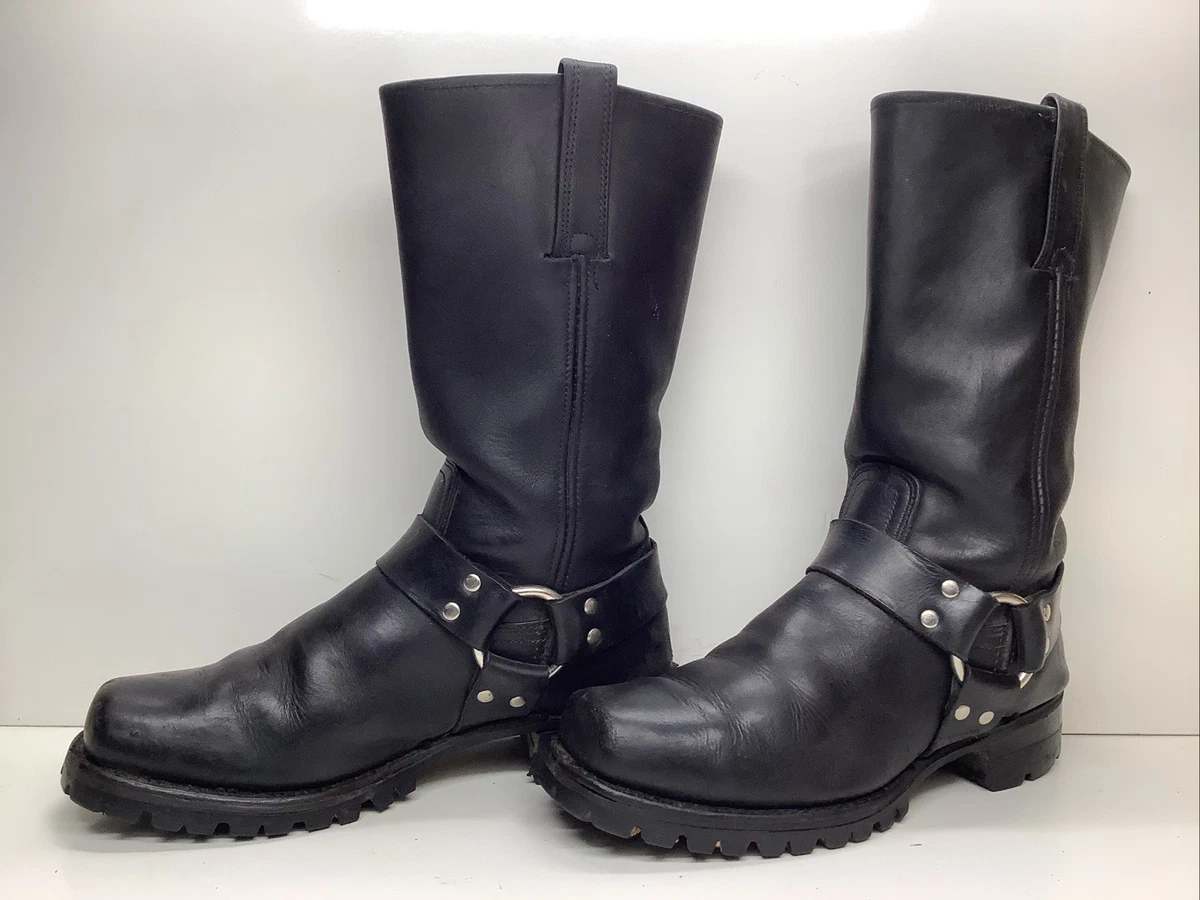(28〜28.5cm)80s〜90s boots ブーツ　usa メッシュ Vintage Frye Harness Boots In Men's Boots for sale - eBay