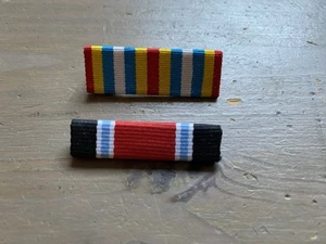 Israel 2 Ribbons WWII Jewish War Veteran Against Nazism - Picture 1 of 2