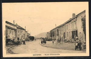 CPA Crusnes, Route d´Errouville 1938 - Picture 1 of 2