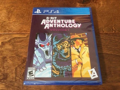 8-Bit Adventure Anthology (Sony PS4) Limited Run Games - NEW **Hole Punch** - Image 1 of 2