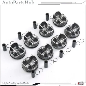 STD 8Pcs Pistons & Rings Set Φ96mm For Porsche Panamera Cayenne 955 957 M48 4.8T - Picture 1 of 16