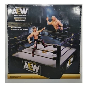 AEW All Elite Wrestling Action Ring Unrivaled Collection Authentic- Jazwares WCT - Picture 1 of 5