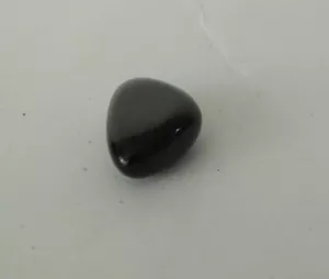 Schwarzer Obsidian Trommelstein 1 Zoll - Bild 1 von 1