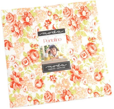 Portofino Moda Layer Cake 42 100% Cotton 10" Precut Quilt Squares - Image 1 of 4