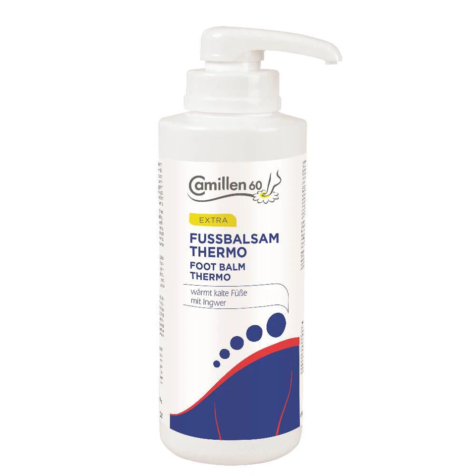 (53,80 EUR/l) Camillen 60 Fussbalsam Thermo 500ml mit Spender