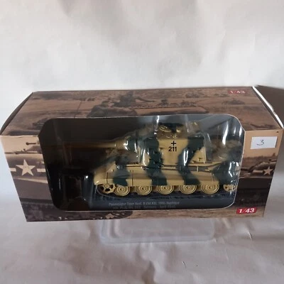 3- Tank Panzerjäger Tiger Ausf.B (Sd.Kfz. 186) (Germany   1944 1/43 Altaya - Immagine 1 di 4