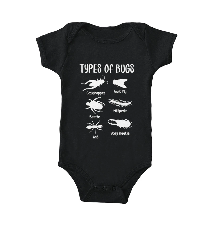 Types Of Bugs - Insects Cool Grasshopper 蚂蚁甲虫紧身衣 — 第 1/1 张图片