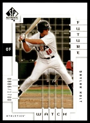 2000 SP Authentic Daylan Holt Rookie /1700 Oakland Athletics #157 - Image 1 of 2