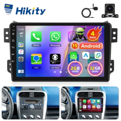 9" 2+32G CarPlay Android 15 Radio Für Suzuki Splash Opel Agila B GPS Navi RDS BT - Bild 1 von 4