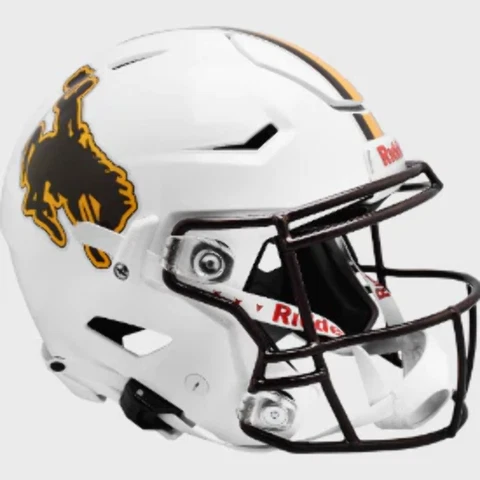 Wyoming Cowboys Full Size Authentic SpeedFlex Helmet - NCAA Cover