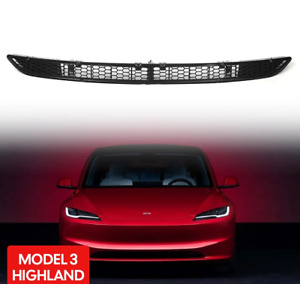 For Tesla Model 3 Highland 2024 Lower Bumper Anti Insect Net Anti Dust Proof