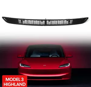 Red antiinsectos a prueba de polvo contra parachoques inferior para Tesla Model 3 Highland 2024 - Imagen 1 de 8