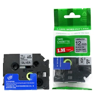 Größe & Etikett Farbe auswählen kompatibel P-Touch Bänder für Brother PT-520 PT520 - Bild 1 von 37