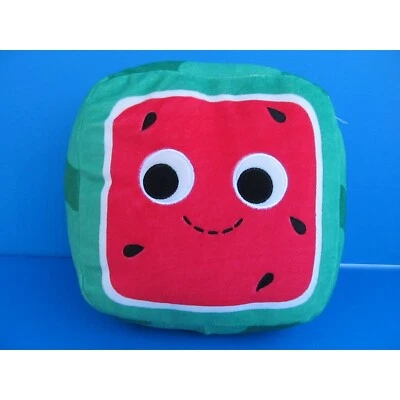 Kidrobot Yummy World: Kenji Square Watermelon Plush 2017 - Image 1 of 4