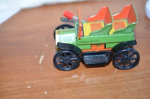 Vintage Lever Action Mechanical Tin Litho Toy Car Shackman NY TPS Japan Works - Picture 1 of 5