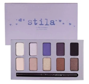 Stila "In The Moment" Eye Shadow Palette w/ Tetra eyeliner NIB! $118 Value! - Picture 1 of 3