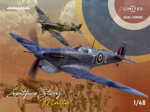 EDUARD 11172 SPITFIRE STORY MALTA - Photo 1/1