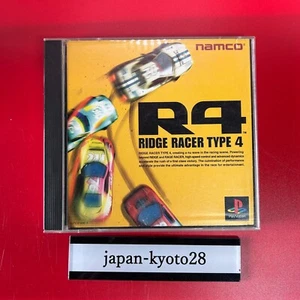 R4 Ridge Racer Type 4 PS1 namco Sony Playstation 1 From Japan - Picture 1 of 6