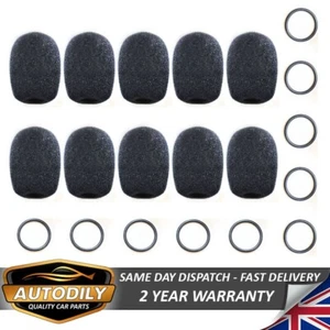 Open Cockpit 10 x Pilot Aviation Headset Microphone Sock Cover Windshield Foam - Picture 1 of 4