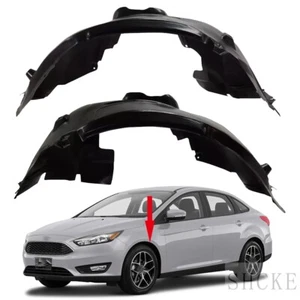 Front Splash Shield Set of 2 For 2012-2016 Ford Focus AM5Z16102A AM5Z16103A - Picture 1 of 12