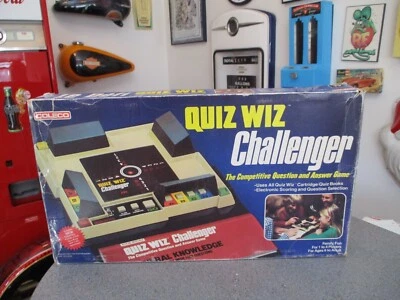 VINTAGE COLECO ELECTRONIC GAME QUIS WIZ CHALLENGER UNUSED IN BOX BILINGUAL - Image 1 of 4
