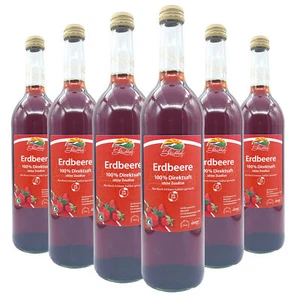 Bleichhof Erdbeersaft – 100% Direktsaft, vegan, 6er Pack (6x 0,72l) - Bild 1 von 5