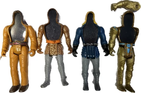 Tonka Super Naturals Figures: Thunder Bolt, Lionheart, Snakebite, Eagle Eye 1987 Cover