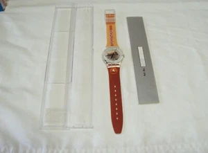 SWATCH - JELLY DESTIN - BOSTIN - GZ 157 BO - Solid Black Hands - New - Picture 1 of 3