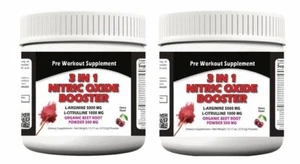 Nitric Oxide Booster, Pre Workout 2 Pk.  - Picture 1 of 4
