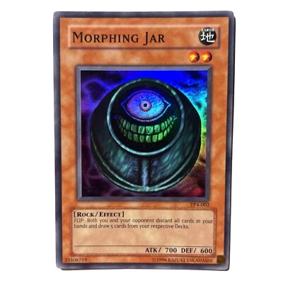 Morphing Jar NM/VLP Super Rare TP4-002 Yu-Gi-Oh! TCG See Photos - Image 1 of 4