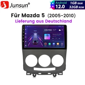 Für Mazda 5 2005-2010 Android12 Autoradio Stereo GPS Navi BT SWC DAB+ WIFI 1+32G - Bild 1 von 12