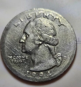 1994 D Washington Quarter Missing most of Rim and Lettering-ERRORS-DDO Face - Picture 1 of 12