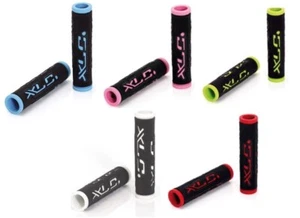 XLC Bike Dual Colour Gel Cushioning Handlebar Grips. 125mm. 5 Colours Available. - Picture 1 of 10