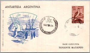 SCHALLSTAMPS ARGENTINA POSTAL HISTORY CACHET COVER COMM ANTARCTICA YRS'1960-90