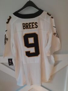 New Orleans Saints Drew Brees Jersey #9 NFL Shop Nike Authentic Size 2xl White