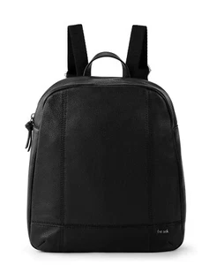 NEW the sak Women's De Young Backpack in Leather, Black, One Size MSRP: $199 - Picture 1 of 12