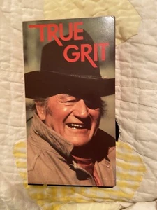 TRUE GRIT Paramount Used VHS 1989 John Wayne Glen Campbell Kim Darby Western - Picture 1 of 5
