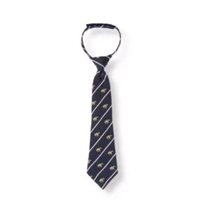 Janie and Jack Horse Jockey Stripe Necktie Neck Tie Navy Boys - Picture 1 of 8