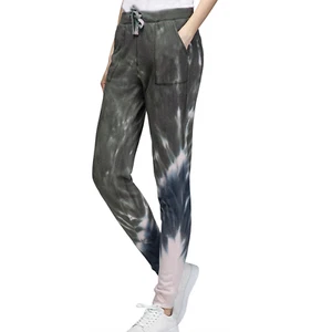 GREEN TEA Ladies' Tie Dye Jogger in Green Pink, S - Picture 1 of 1