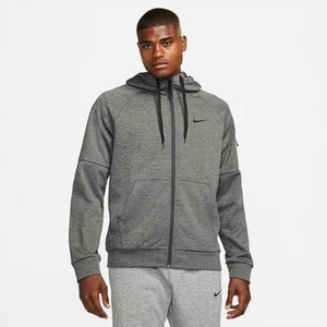 Nike Therma-Fit Men's Full-Zip Jacket (Charcoal Heather) DQ4830-071 Medium - Picture 1 of 6