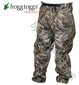 PANTALONES DE CAMUFLAJE FROGG TOGGS RAIN GEAR-NT8201-56 MAX-5 HD TOADZ TOADSKINZ CAZA HÚMEDOS - Imagen 1 de 3