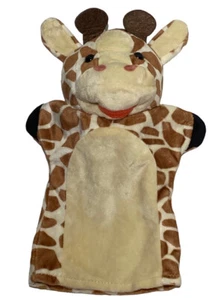 Melissa And Doug Giraffe Hand Puppet Plush Stuffed Zoo Animal - Picture 1 of 5