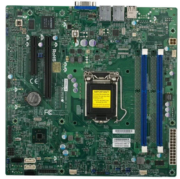 Supermicro MBD-X10SLL-S Micro-ATX Motherboard NEW, IN STOCK, 5 Year Warranty - Image 1 of 1