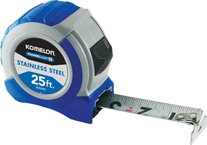 25' X 1.06" Powerblade II Tape Measure, Blue/Gray - Picture 1 of 12