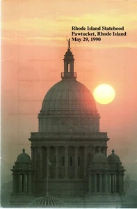 USPS PROGRAMA CEREMONIA 2348 Rhode Island - Imagen 1 de 2