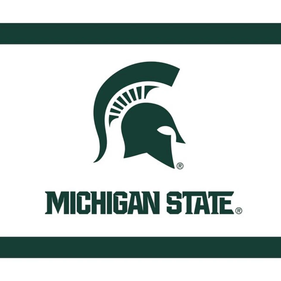 Michigan State Spartans NCAA College Sports Graduation Party Luncheon Napkins - Image 1 of 1