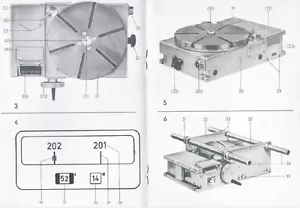 Apparecchio parziale WMW Heckert manuale d'uso tavolo ottico rotondo micromat 315 - Foto 1 di 1