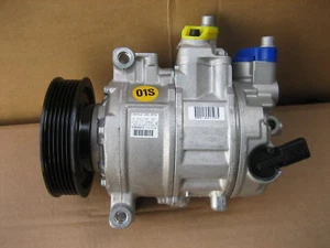 NEW GENUINE AUDI A3 TT AIR CONDITIONING COMPRESSOR 8J0260805A 1K0820808A - Picture 1 of 1