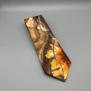 J.GARCIA Banyan Trees II tie Collection Fifty-eight 100% SILK - Picture 1 of 4
