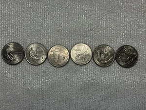 2009 Quarters – Complete Set of 6 – U.S. Territories - Picture 1 of 1